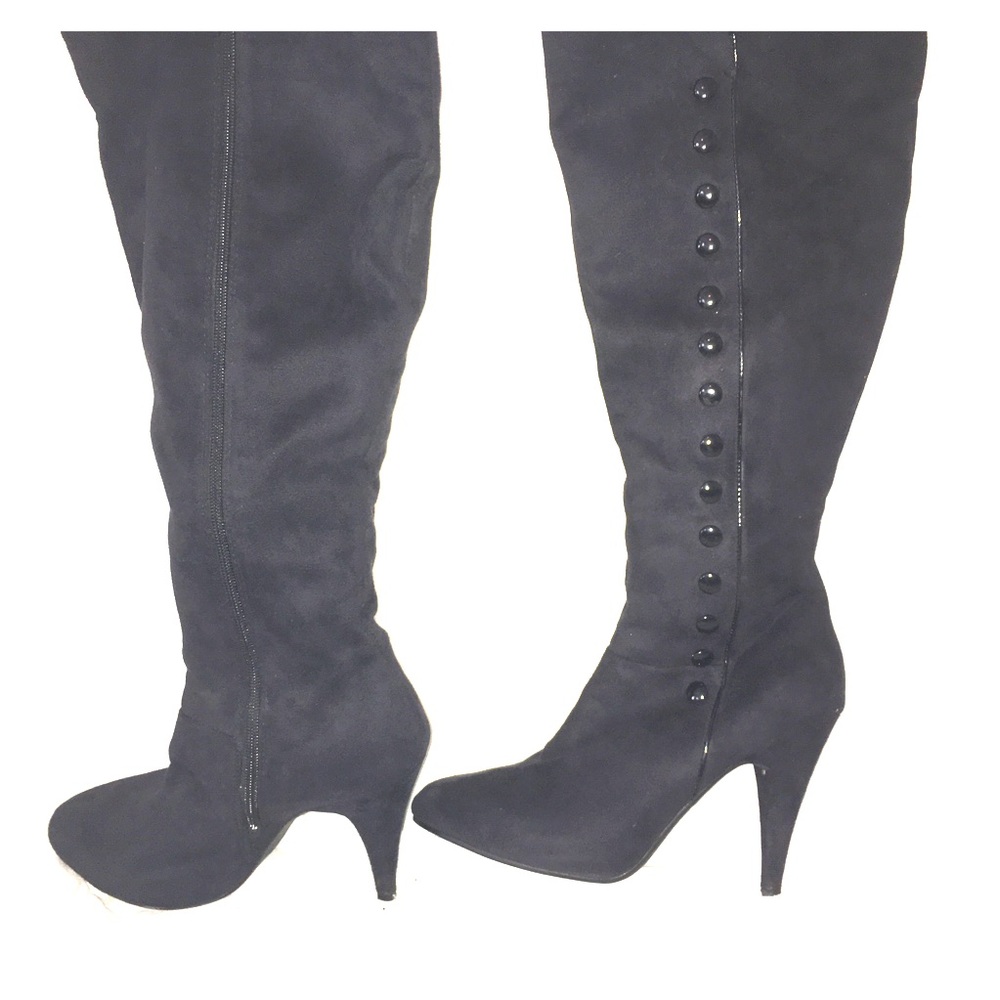 X-Appeal Diana 125126 high black suede boot